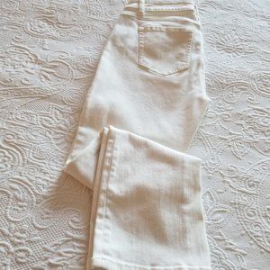 Cabi "Kick It" White Crop Jeans -  Sz 4